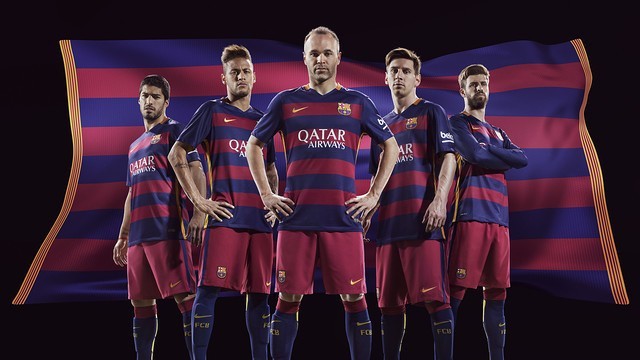 Nowe domowe stroje FC Barcelony