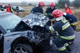 Wypadek na Zamczysku. W busie było za dużo osób