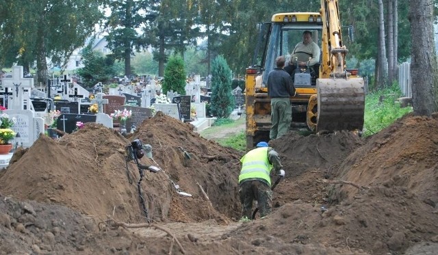 Na zlecenie Fundacji Pamięć kilka lat temu prowadzono ekshumacje m.in. na cmentarzu w Mrzezinie...