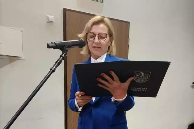Katarzyna Szlońska-Getka, nowa burmistrz Czaplinka, poszukuje zastępcy. 