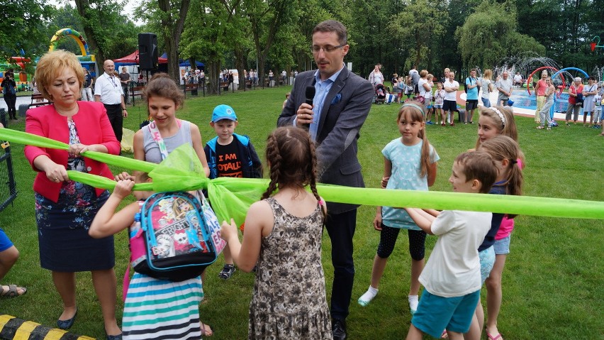 Otwarcie "Pluskadełka" w Rybniku-Kamieniu. Dzieciaki szaleją