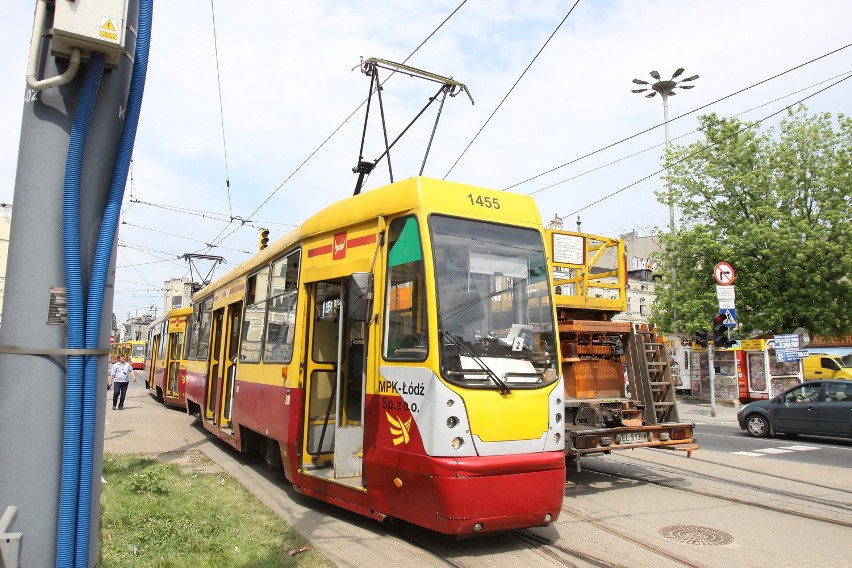 Uszkodzony pantograf w tramwaju linii 3 spowodował...