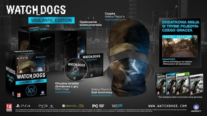 Watch_Dogs: Data premiery i cztery wydania specjalne (wideo)