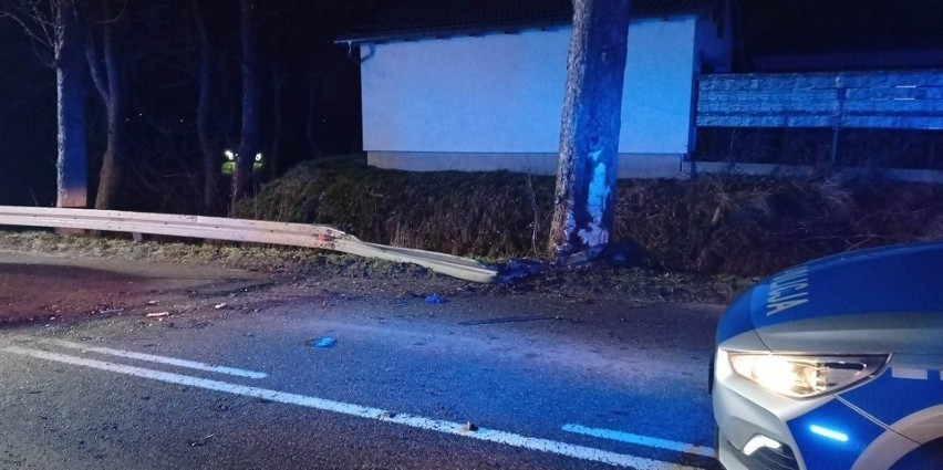 Tragiczny wypadek na drodze w Głobinie pod Słupskiem