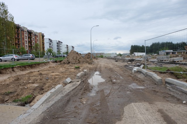 Budowa trasy niepodległości w Białymstoku