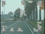 Niebezpieczny rajd ulicami powiatu żnińskiego. Pędził 108,8 km w terenie zabudowanym [wideo]