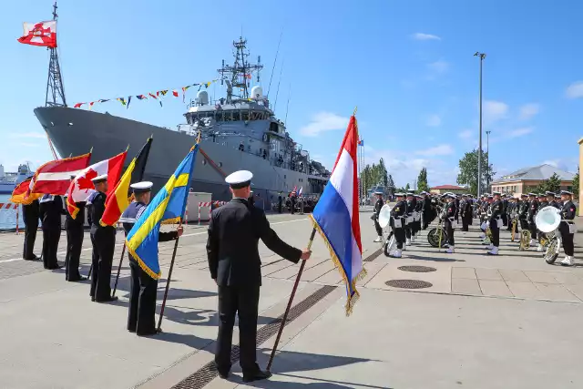 Polscy marynarze na czele Stałego Zespołu Sił Obrony Przeciwminowej NATO