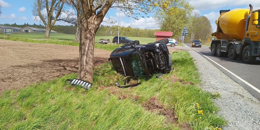 Groźny wypadek koło Rumska.