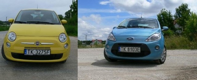 Chociaż Fiat 500 produkowany jest w tej samej fabryce w Tychach to&#8230;różni się pod wieloma względami od Forda Ka.