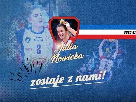 Julia Nowicka zostanie w Łodzi