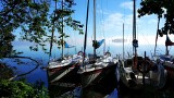 Rejs żeglarski turystyczny po Mazurach, po północnej części szlaku Wielkich Jezior Mazurskich