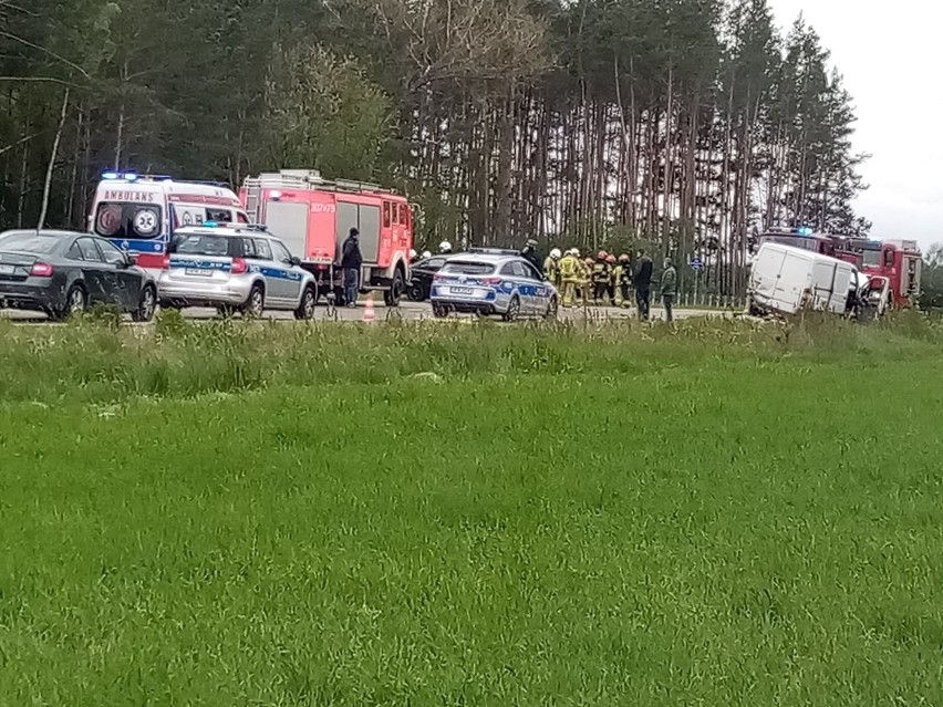 Stoczki. Wypadek na trasie Białystok - Łapy. BMW zderzyło...