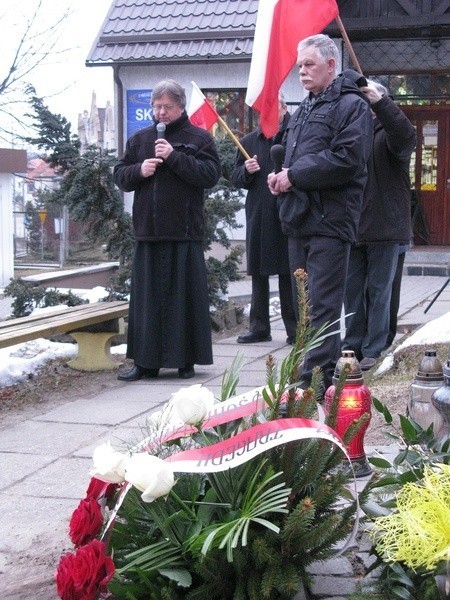 3. rocznica tragedii smoleńskiej - obchody w Miastku