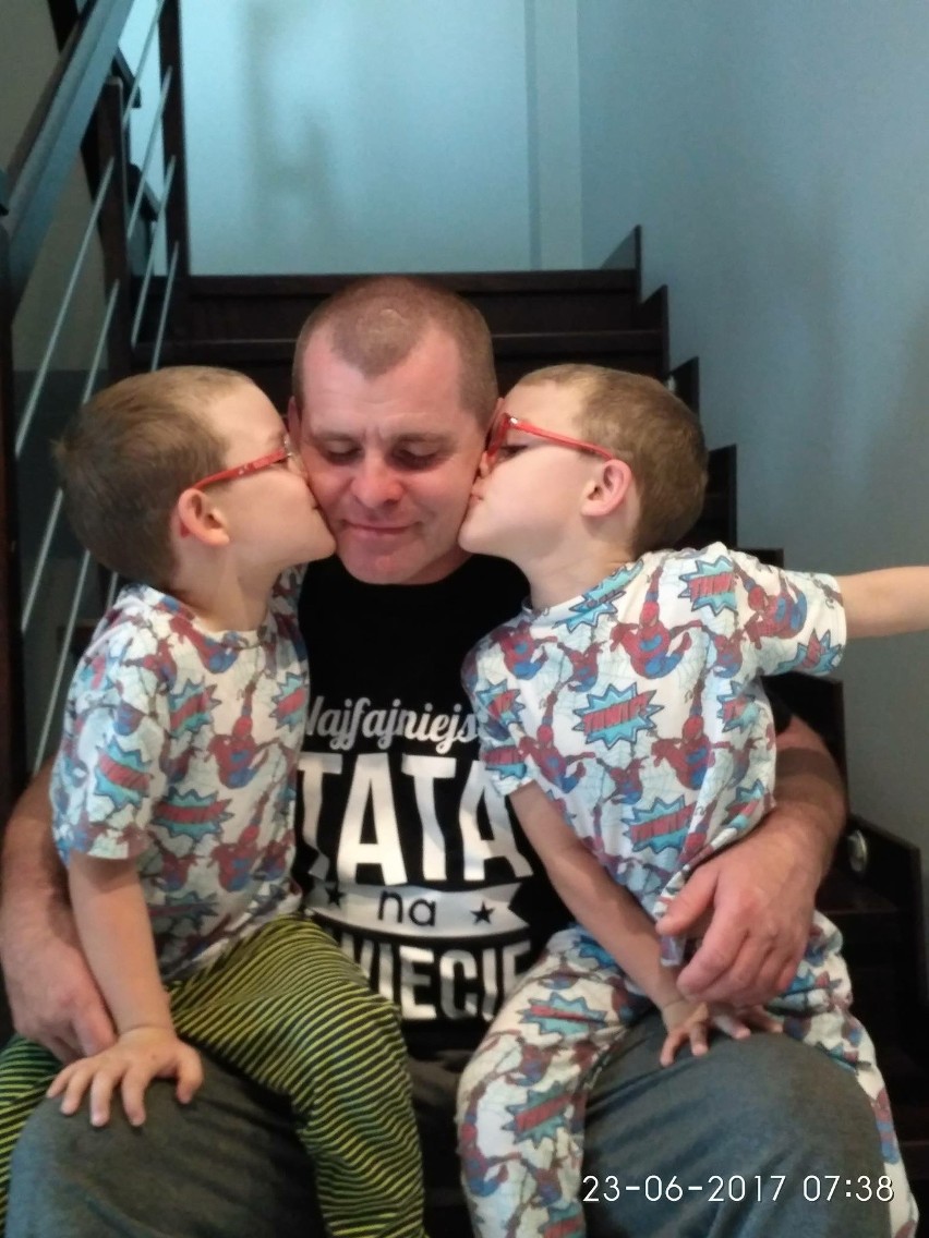Osiek. 46-letni Michał Wcisło walczy z glejakiem. Pomóc mu może kosztowana terapia