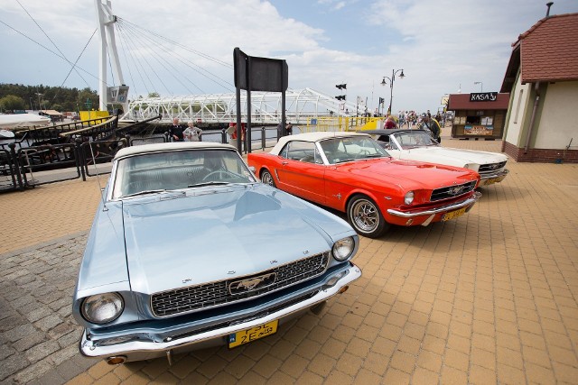 Zlot Fordów Mustangów odbywa się w Ustce od 2015 roku.
