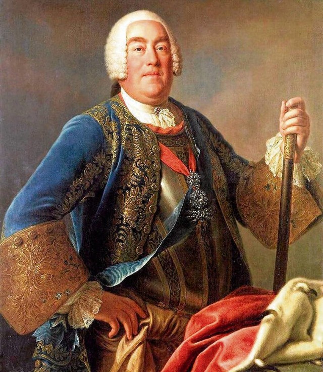 Pietro A. Rotari, Portret Augusta III Sasa
