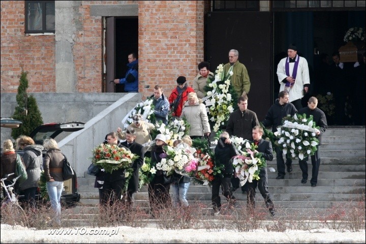 Pogrzeb Tomasza Knapa 