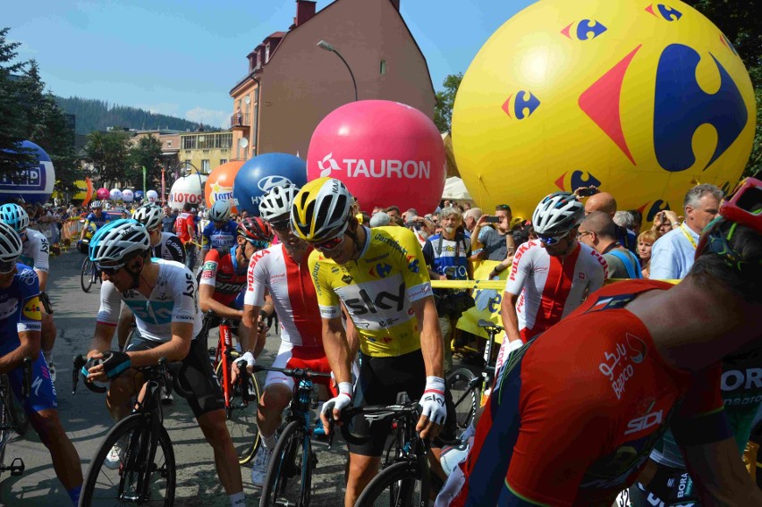 Tour de Pologne 2018: Kolarze wystartowali do przedostatniego etapu w Zakopanem [ZDJĘCIA]