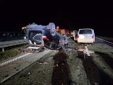 Karambol na autostradzie A2. Osiem samochodów rozbitych, są ranni. Autostrada na wysokości Lubrzy była zablokowana w obu kierunkach! 