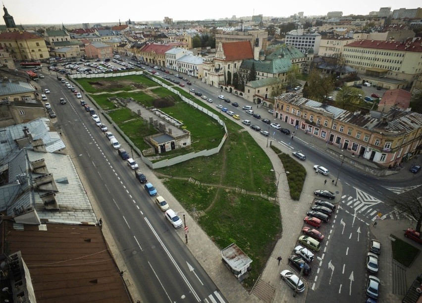 Teren między ul. Lubartowską i Świętoduską w Lublinie