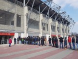 Pożar podczas meczu na stadionie przy al. Piłsudskiego 