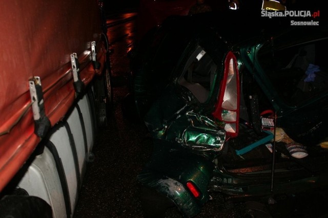 Tragiczny wypadek na DK94 w Sosnowcu na wiadukcie przy EC Będzin