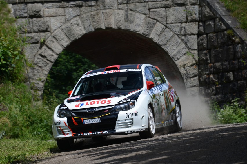 Kajetan Kajetanowicz i Jarek Baran  Fot:LOTOS Rally Team