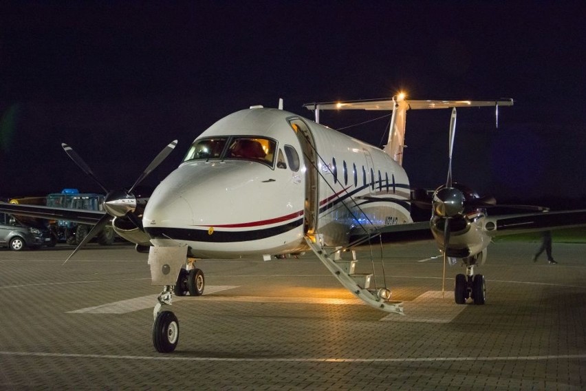 Amerykański samolot Beechcraft 1900D dołączył do floty...