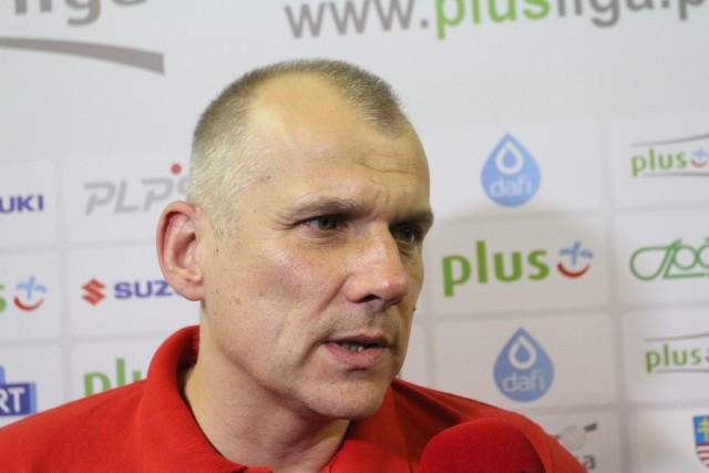 Trener Dariusz Daszkiewicz