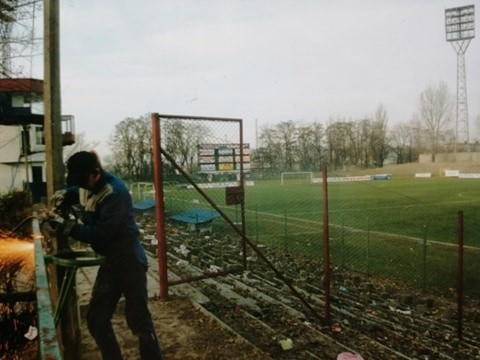 Remont stadionu przy ul. Oleskiej