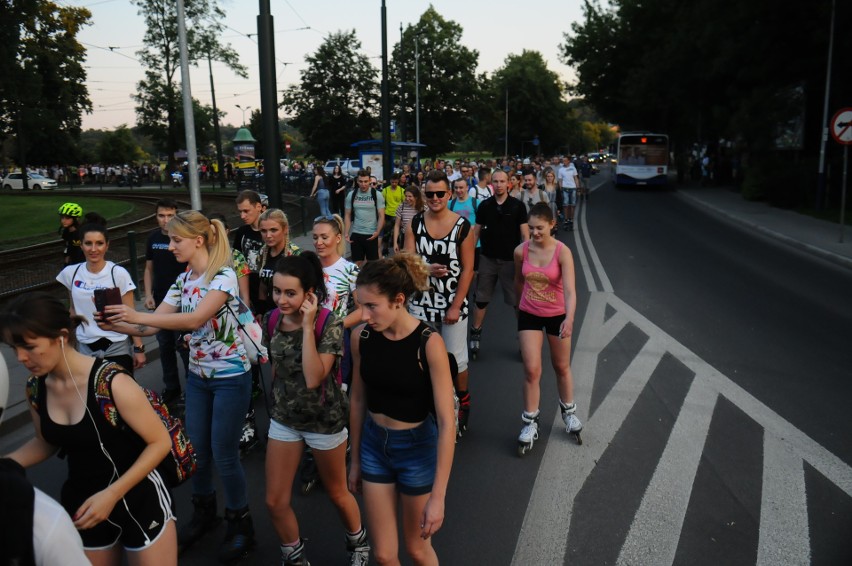 Kraków, Rolki i My. Wakacyjny przejazd rolkowy ulicami miasta [ZDJĘCIA]