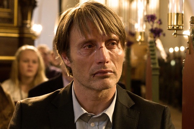 Mads Mikkelsen za rolę w "Polowaniu" dostał w Cannes Złotą Palmę w 2012 roku
