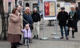 Na Rynku w Grudziądzu otwarto wystawę plenerową "Grudziądzkie ślady Powstania Styczniowego" [zdjęcia] 