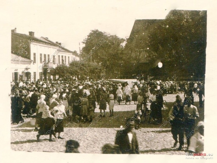 Południowa część rynku, lato 1941 roku.