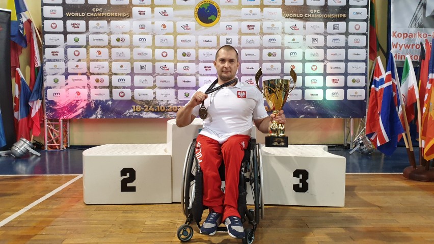 Zielonogórzanin Marek Trykacz zdobył tytuł mistrza świata.