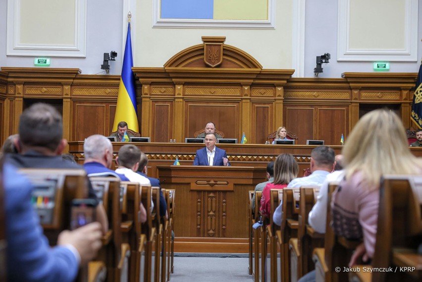 Prezydent Andrzej Duda: Tylko Ukraina ma prawo decydować o...