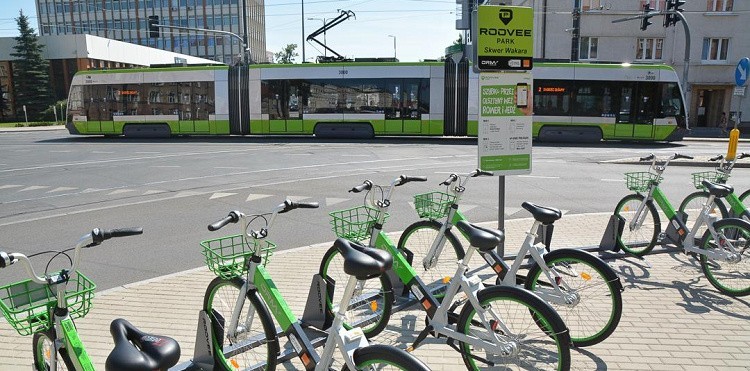Od wiosny 2021 roku na ulicach Czeladzi 50 rowerów. To nowy system roweru miejskiego 