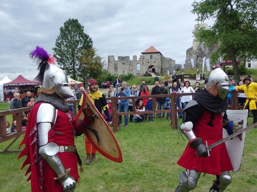 XIV Turniej Rycerski w Rabsztynie. Zmagania rycerzy, widowiska, konkursy [ZDJĘCIA]