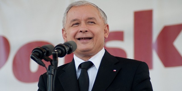 Jarosław Kaczyński na wiecu w Rzeszowie