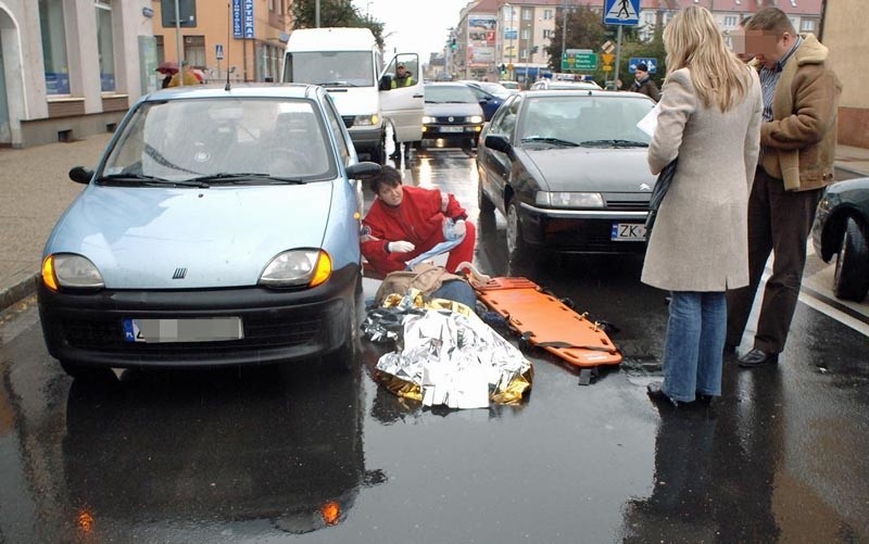 Koszalin: Pieszy potrącony na pasach...