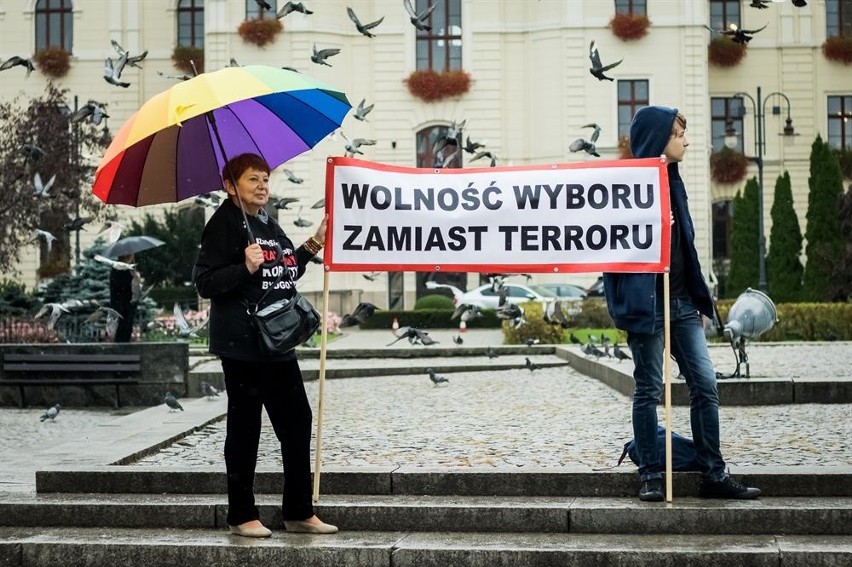 W październiku odbyły się protesty w związku z planami...