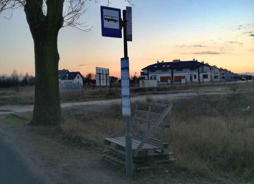 Zatrzymują się na nim 4 dzienne linie autobusowe i jedna...