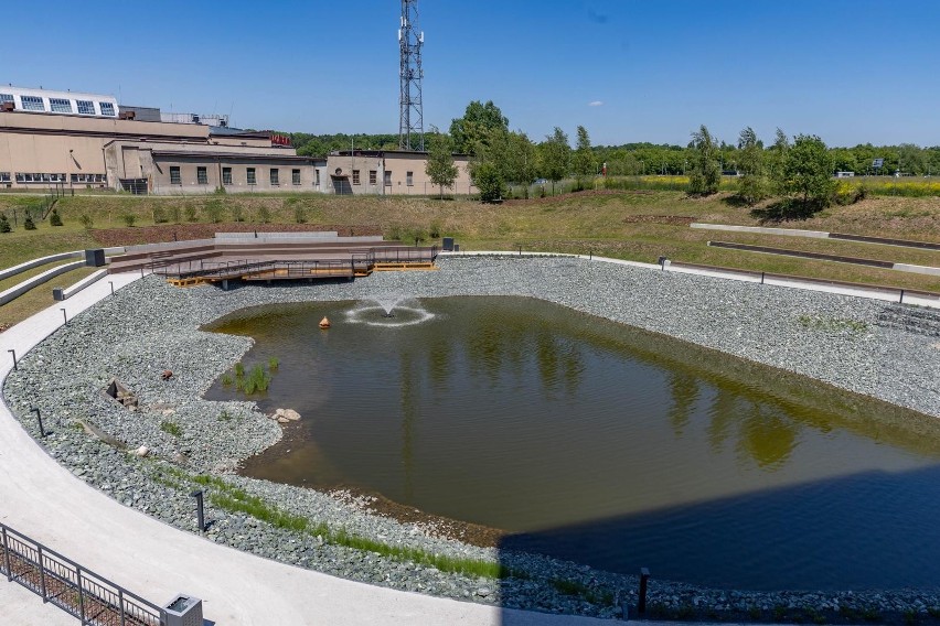 Kraków. Nowe miejsce rekreacji na południu miasta. Powstał sztuczny zbiornik [ZDJĘCIA]