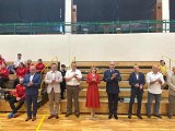 W hali sportowo-rehabilitacyjnej w Suchedniowie rozpoczęły się XI Mistrzostwa Polski Służb Mundurowych w Badmintonie. Zobacz zdjęcia