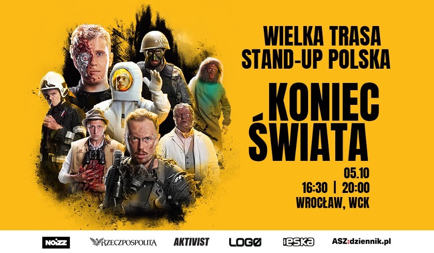 IX Wielka Trasa Stand-up Polska “Koniec Świata”. KONKURS! Mamy dla Was bilety!