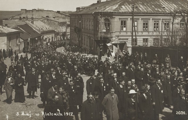 Fotografie Jana Ziembińskiego ukazywały głównie Kielce w czasie I wojny światowej.