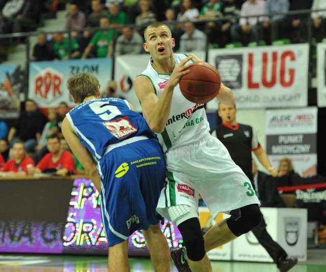 Przemysław Zamojski zdobył dla Stelmetu Zielona Góra 12 punktów