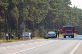 Wypadek na drodze krajowej nr 10 w Brzozówce. Trzy osoby ranne