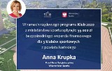 Program KLUB 2020. 55 tysięcy złotych z Ministerstwa Sportu dla pięciu klubów z powiatu koneckiego