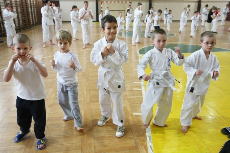 Egzaminy w szkole Oyama Karate